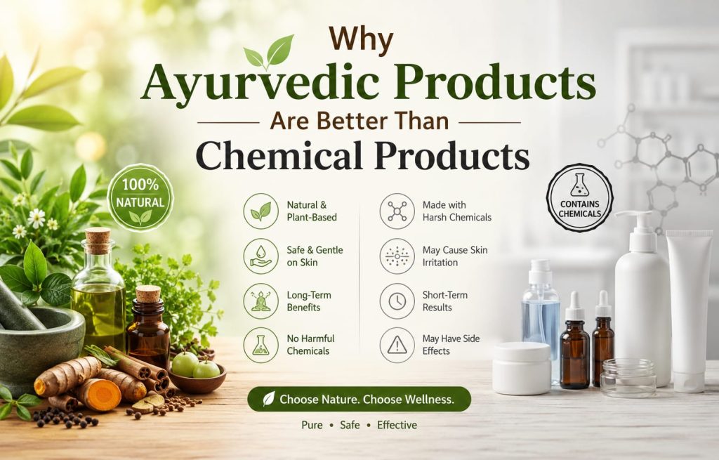 Why Ayurvedic Products Are Better Than Chemical Products